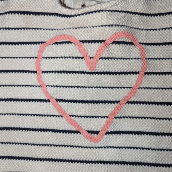 Zara Baby striped heart to ribbed shirt - Picture 2 of 5